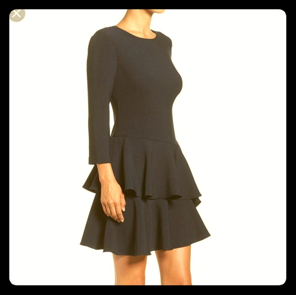 Eliza J Black Tier Dress